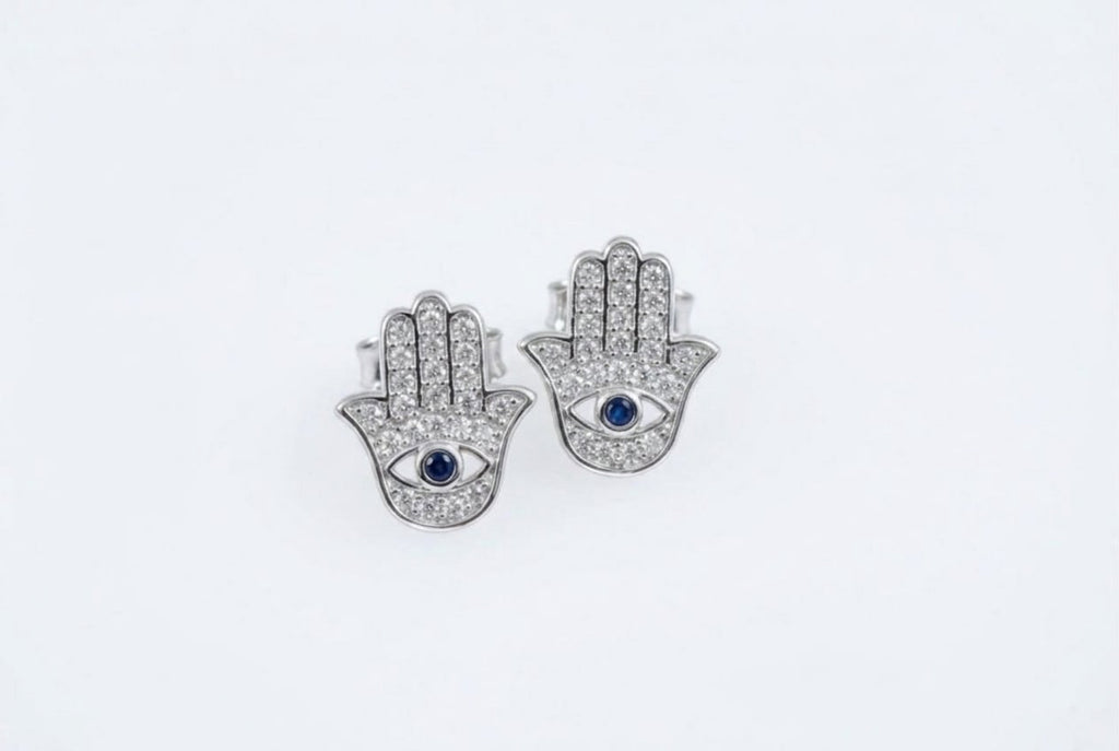 Evil eye studs