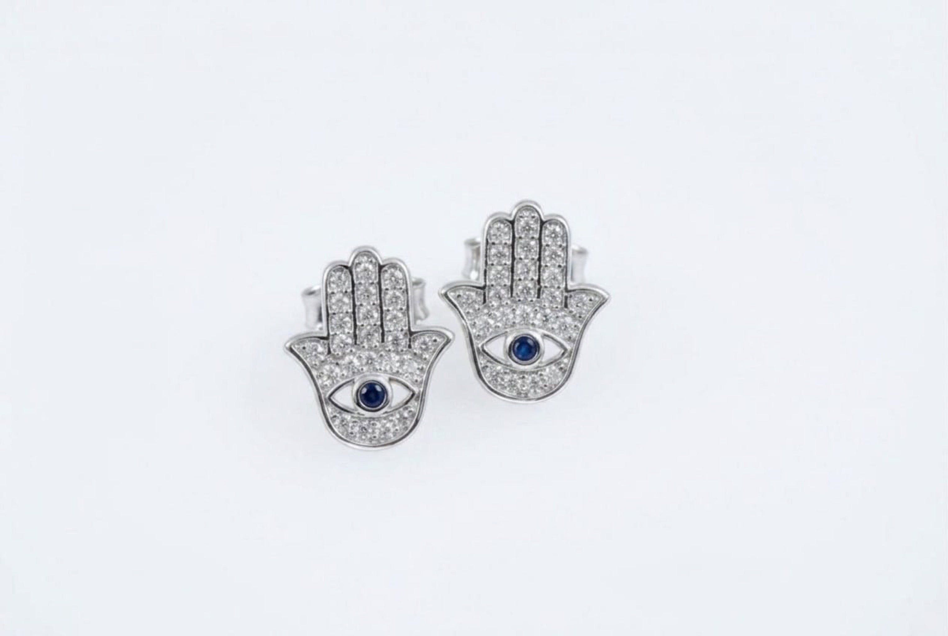 Evil eye studs