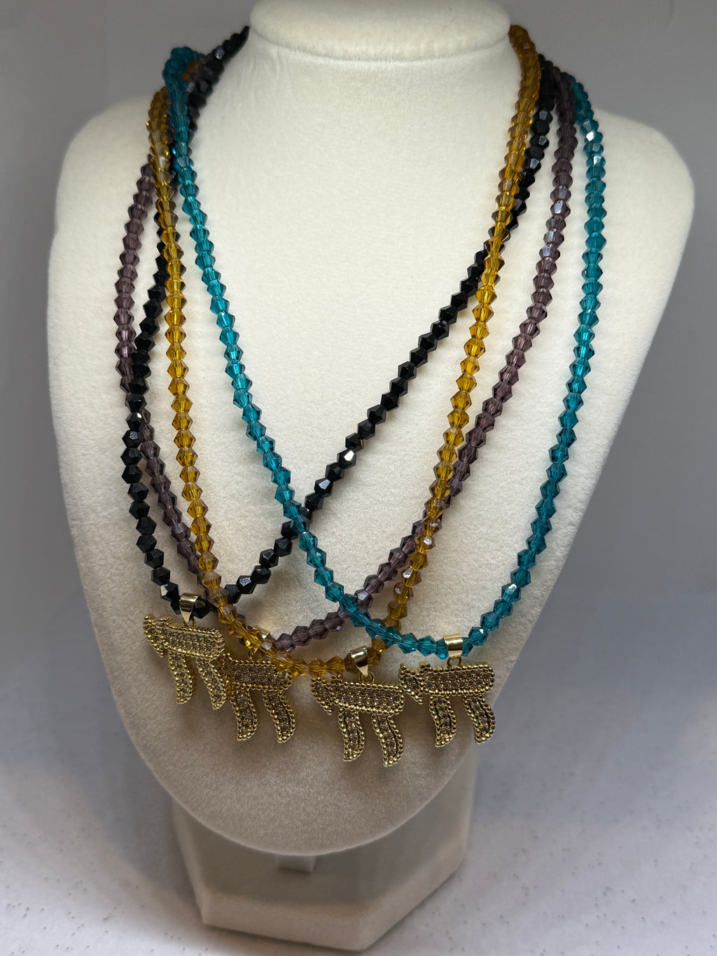 Beaded Chai necklace