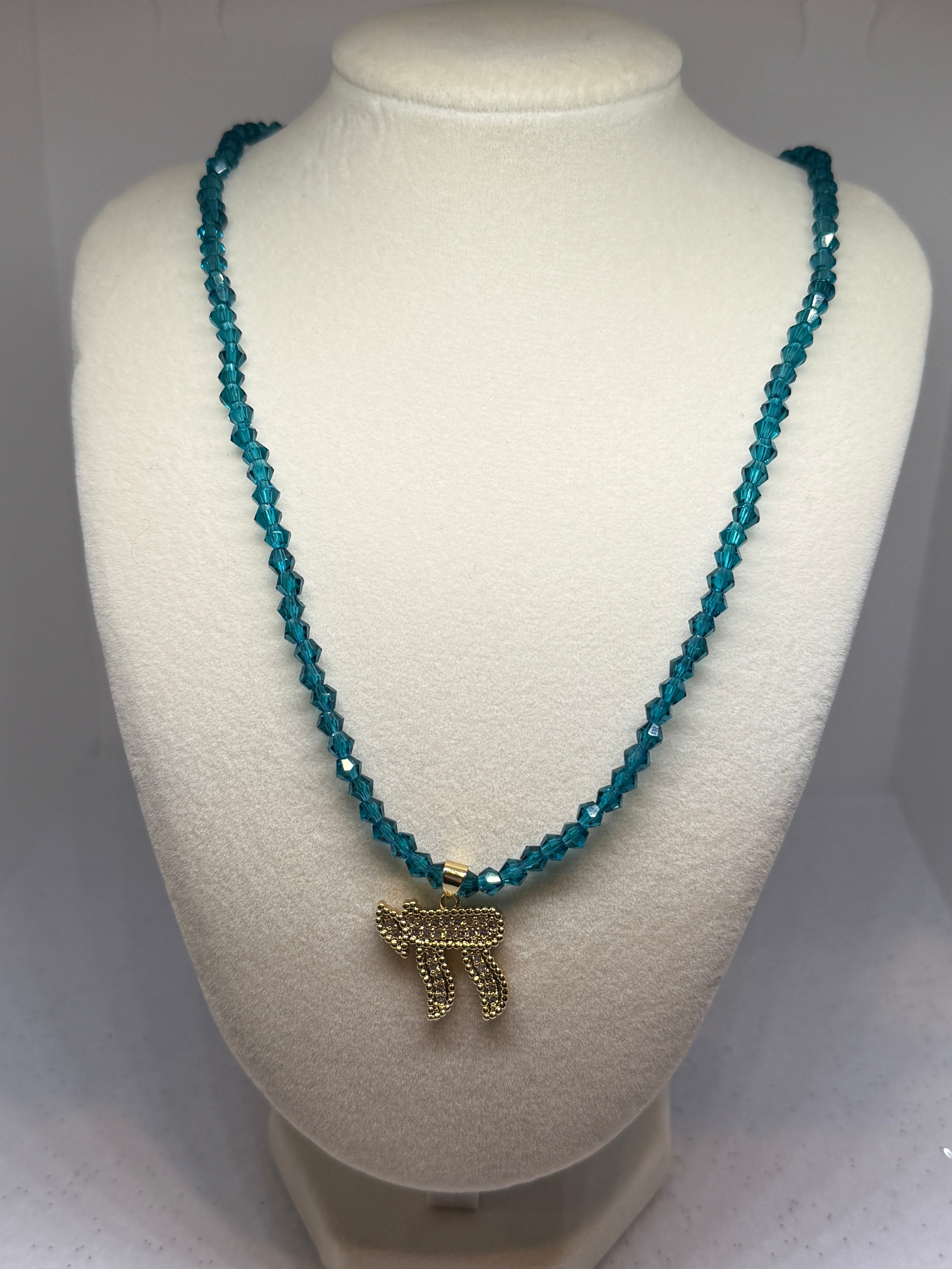 Beaded Chai necklace