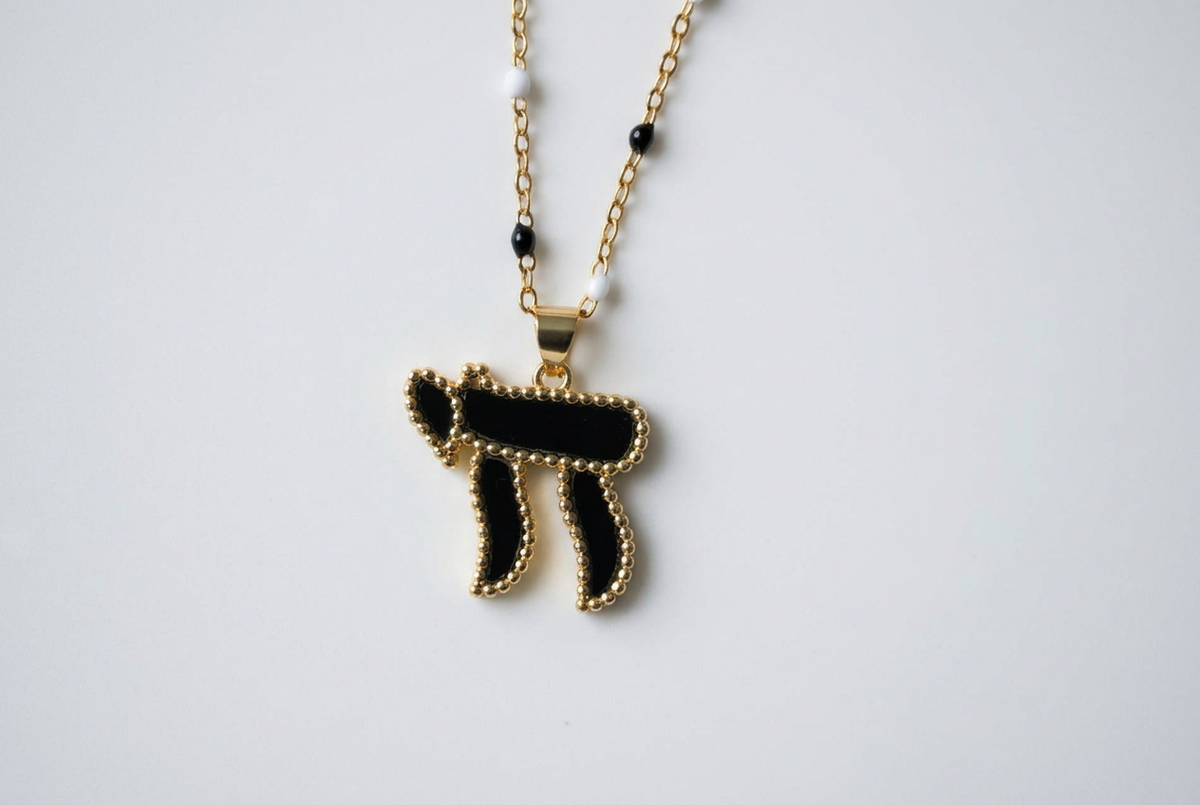 Onyx Chai Necklace by Shukstack
