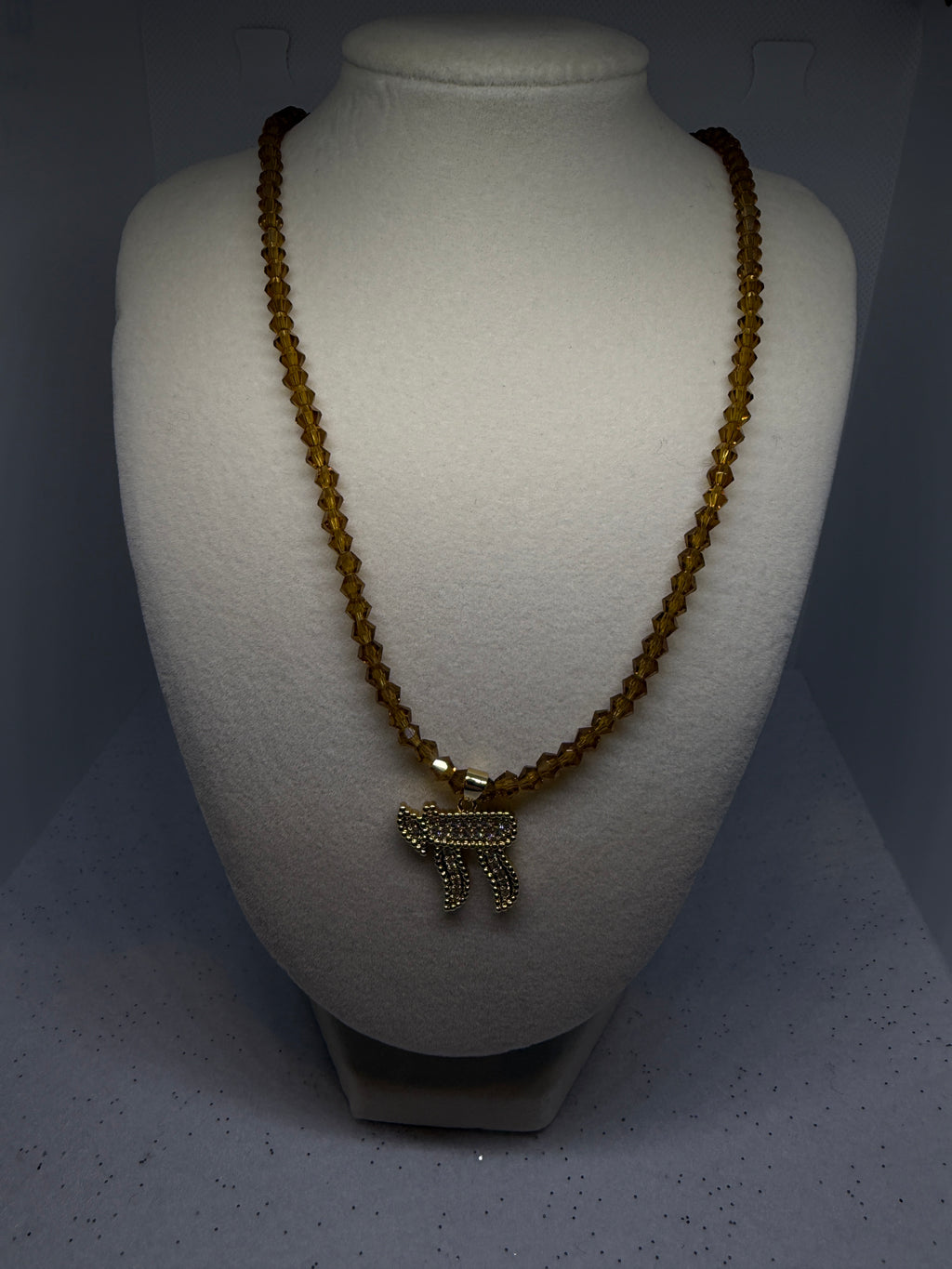 Beaded Chai necklace