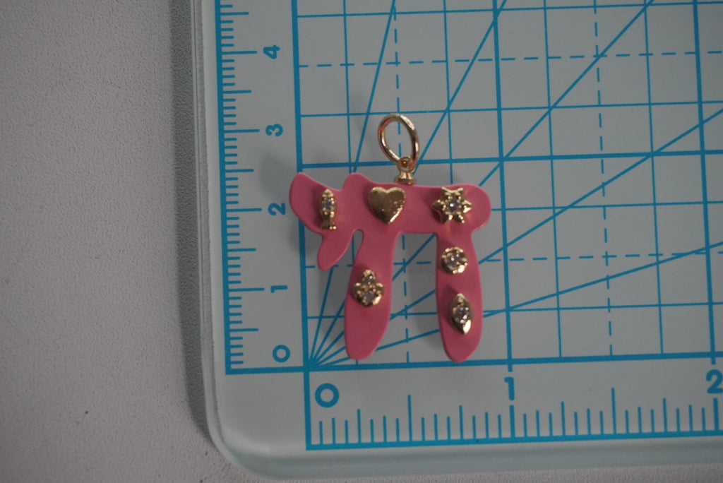 Pink Chai Charm