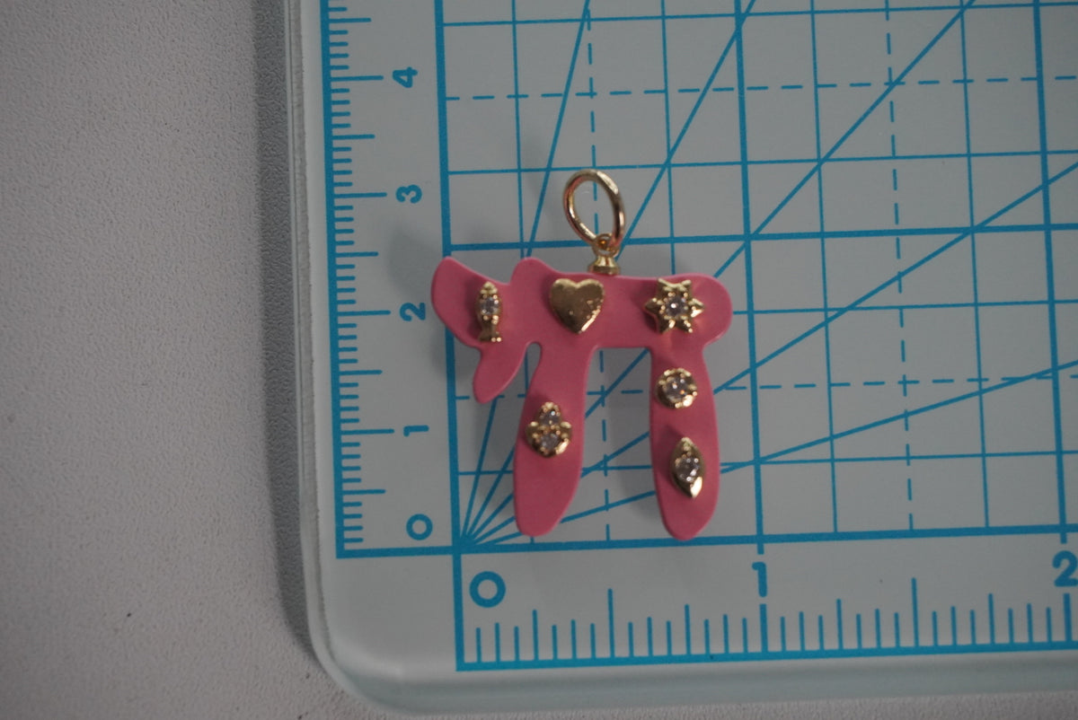 Pink Chai Charm
