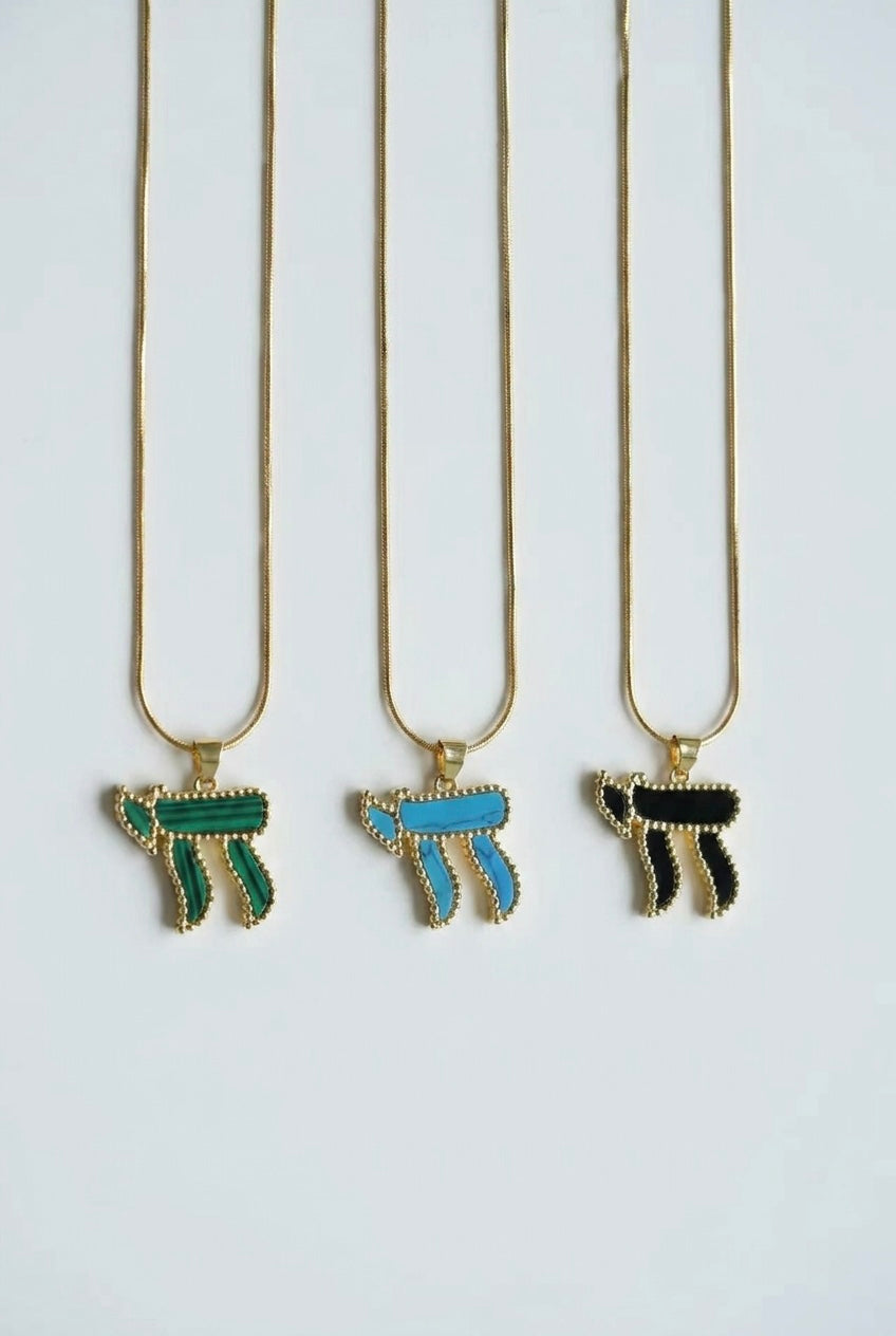 Colored Chai Necklace