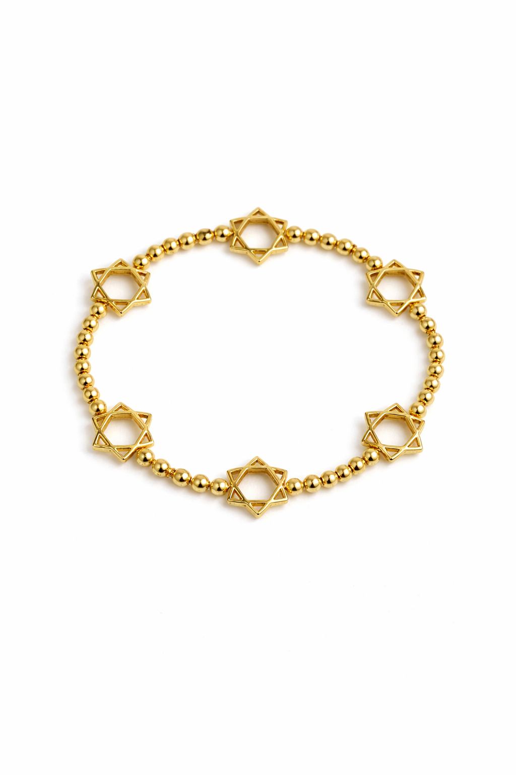 Magen David beaded bracelet