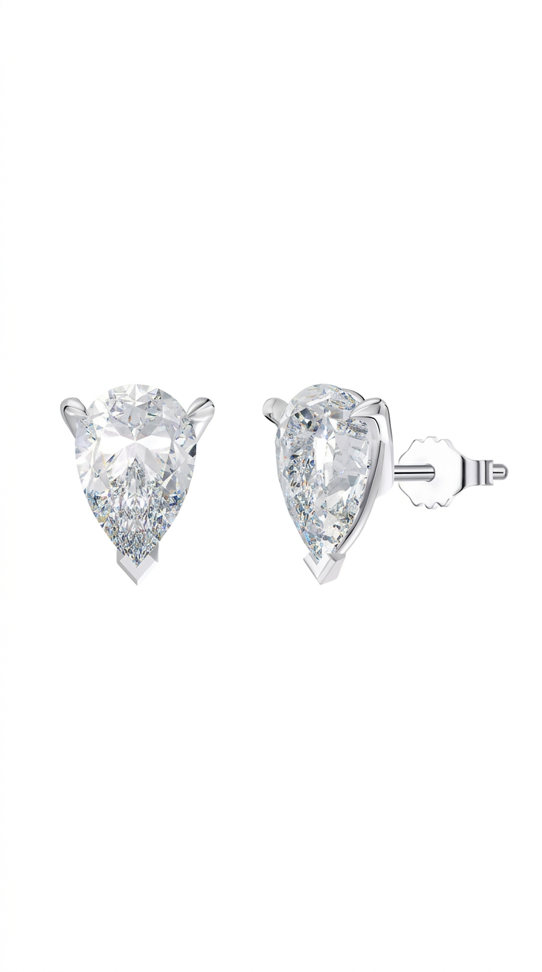 Pear Studs