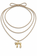 Diamond Point Chai Wrap Necklace