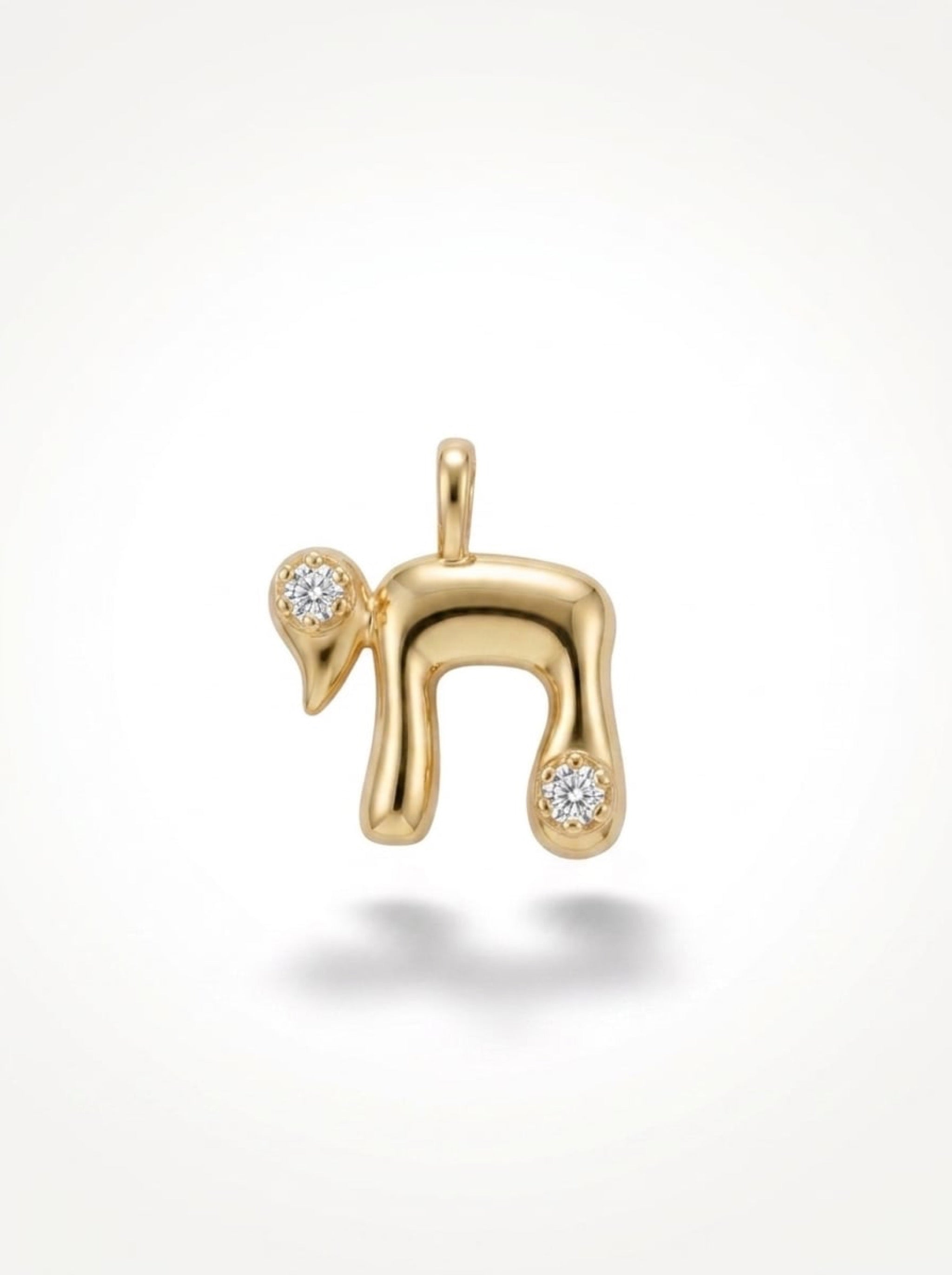 Diamond Point Chai Charm