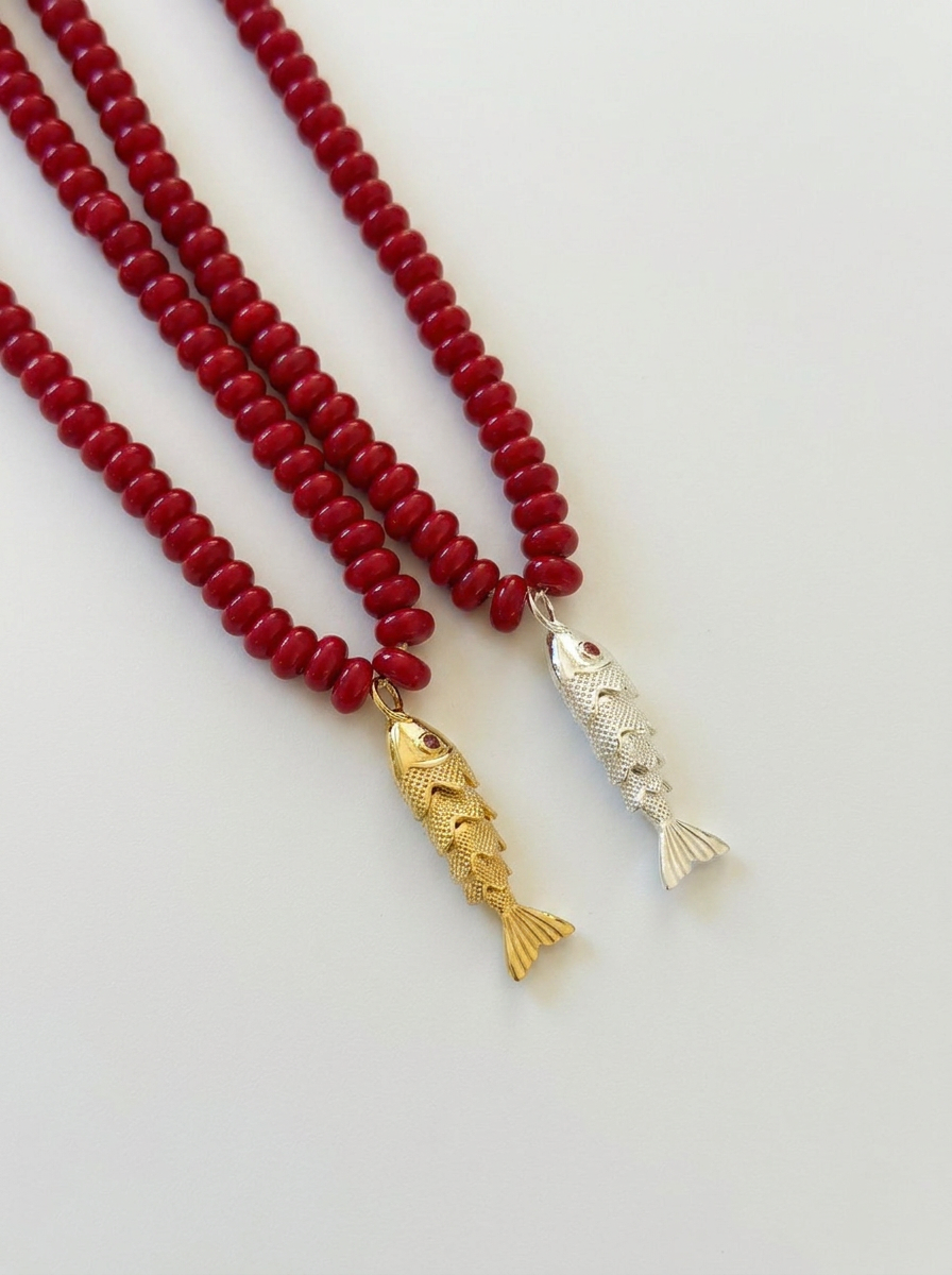 Ruby Tide Necklace