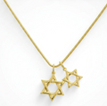 Double Magen David Necklace