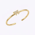 Pavé Chai Cuff Bracelet