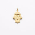 Hamsa Chai Charm