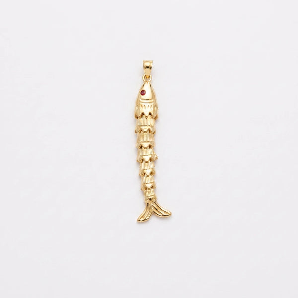 Long Fish Charm by Shukstack