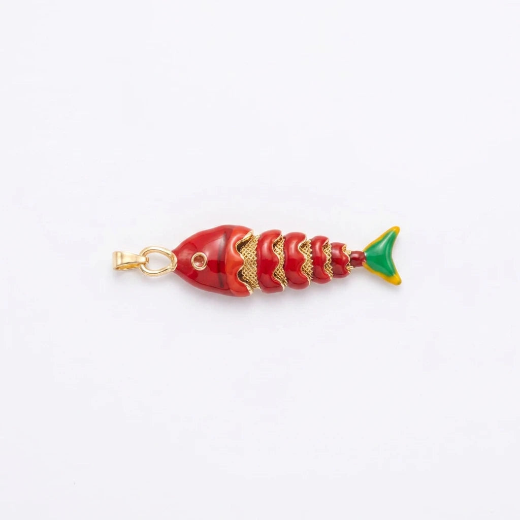 Red Fish Charm