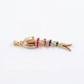 Rainbow Fish Charm