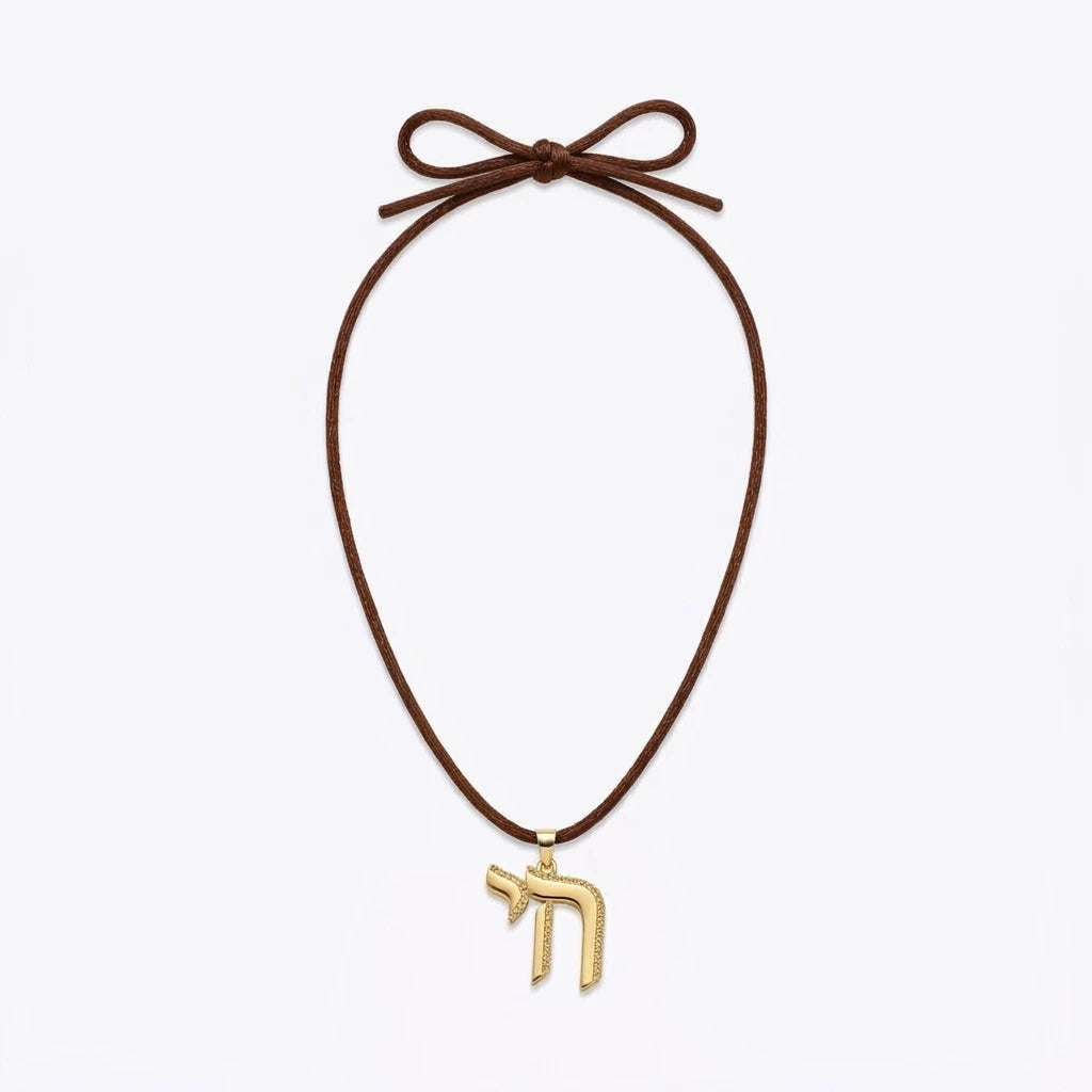 Silk Chai wrap necklace