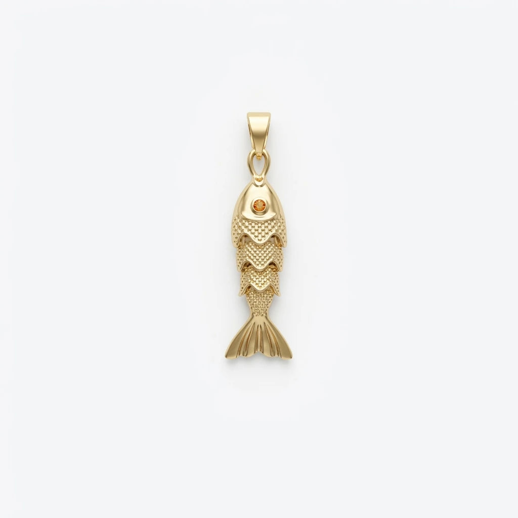 Israeli Fish Charm