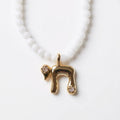 Diamond Point Chai Necklace