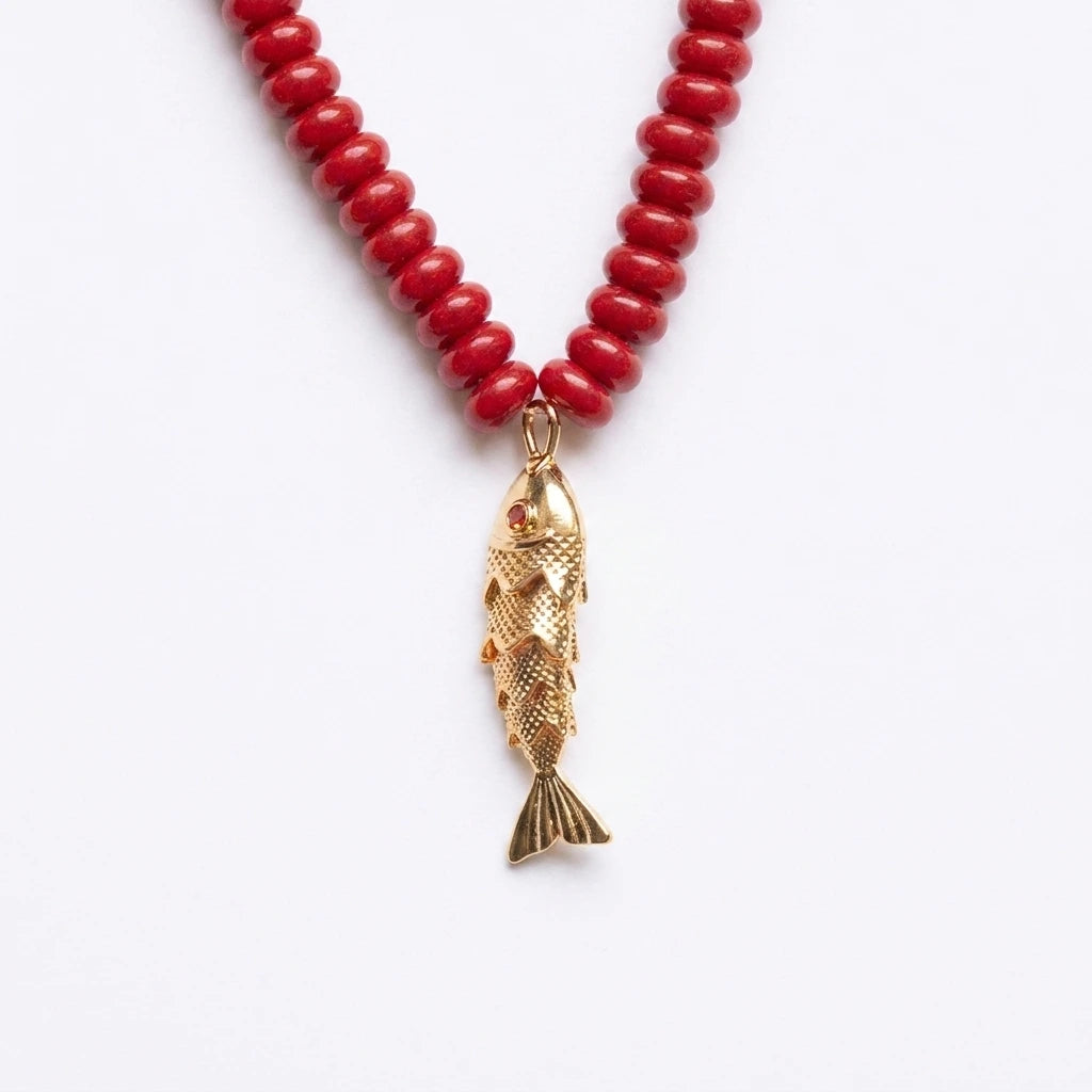 Ruby Tide Necklace