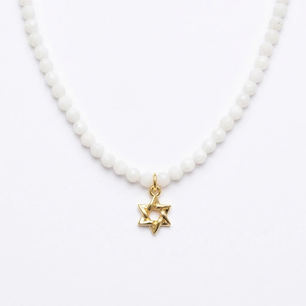Lavan Magen David Necklace
