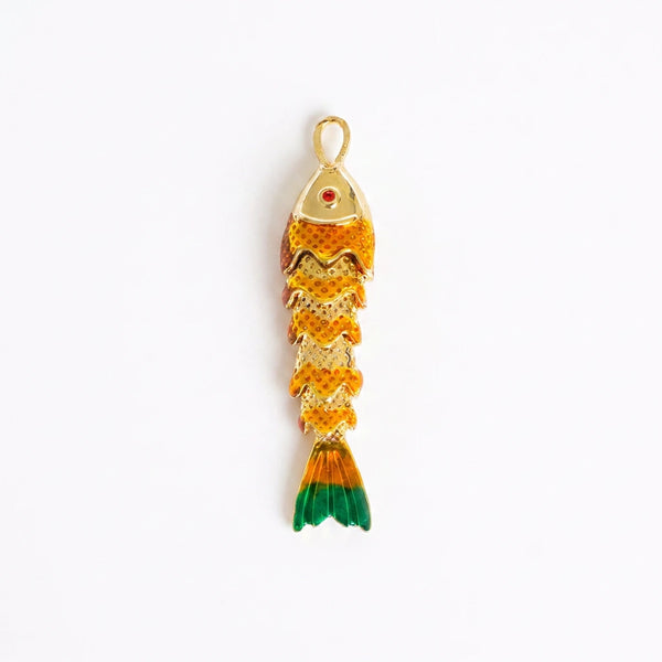 Colorful Fish Charm by Shukstack