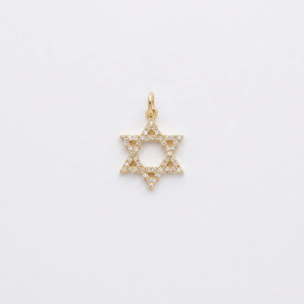 Blush Magen David Charm