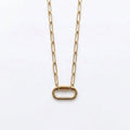 The Carabiner Chain necklace by Shukstack