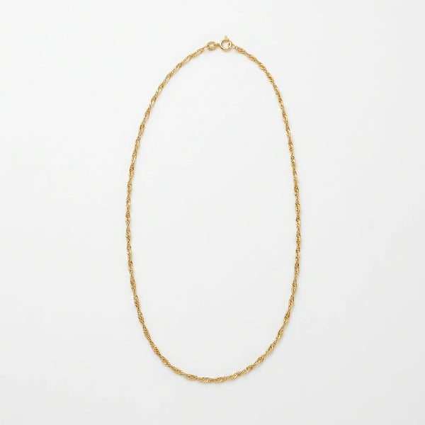 Twisted Chain necklace by Shukstack