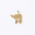 Ahava Chai Charm