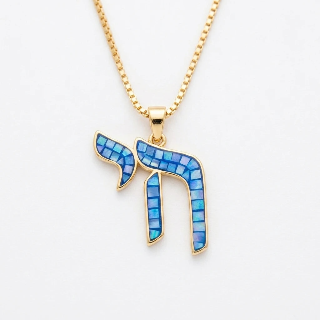 Mosaic Chai Necklace