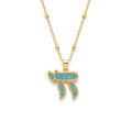 Cobalt Chai Necklace by Shukstack