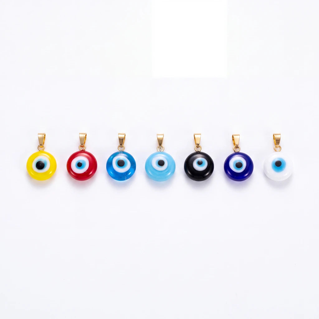Glass Evil Eye Charm