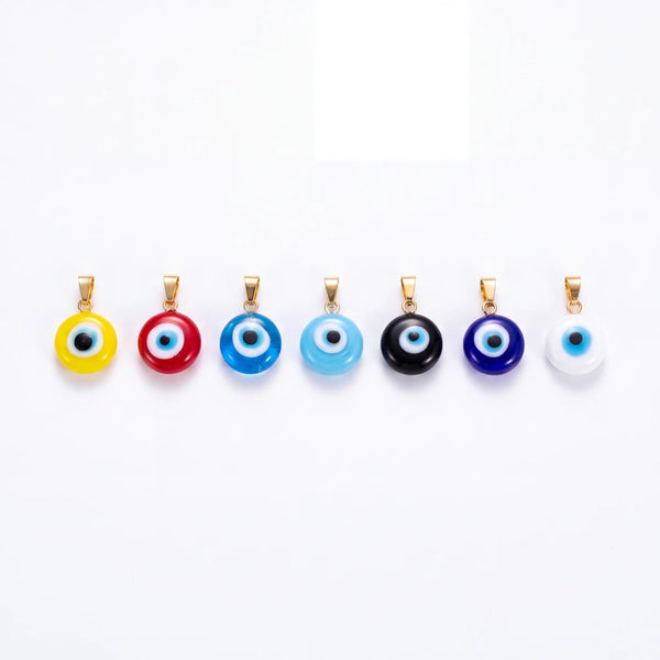 Glass Evil Eye Charm