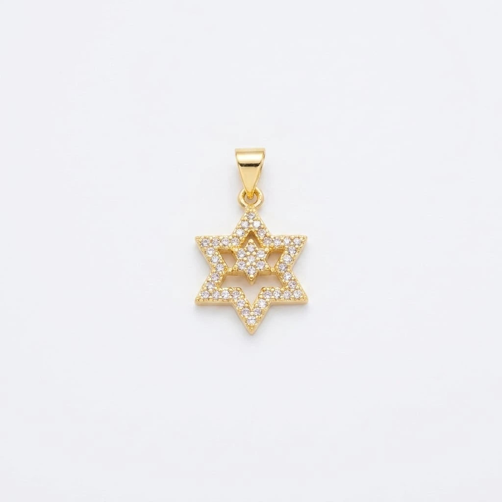 Magen Pave Charm by Shukstack – detail view