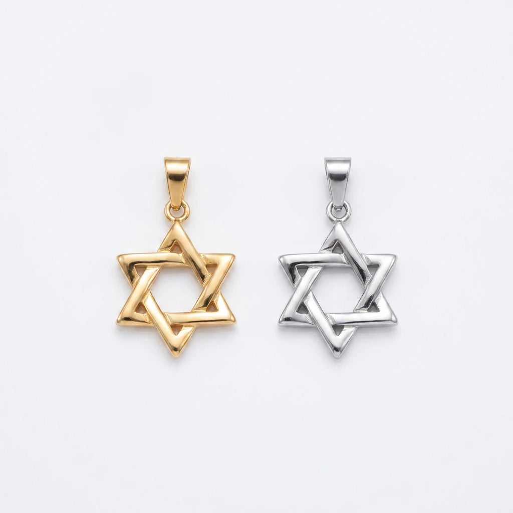 Steel Star Charm