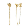 Chai Chain Drop Earrings