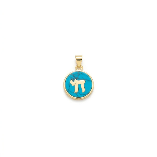 Chai Turquoise Charm by Shukstack
