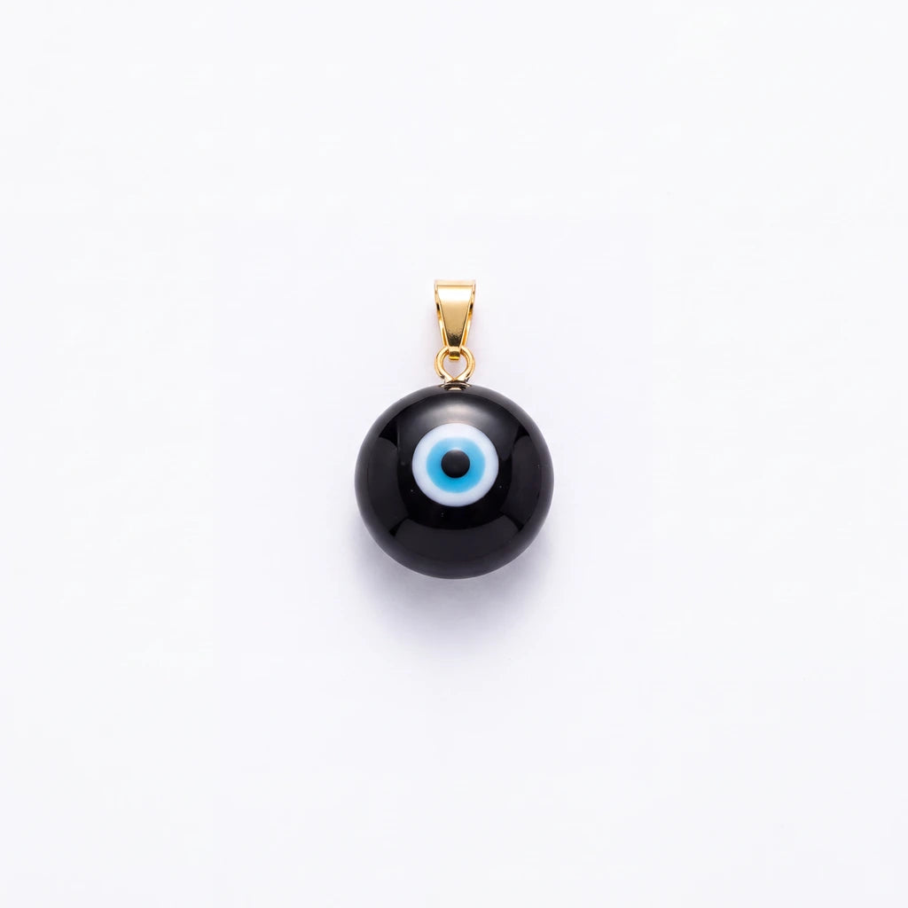 Glass Evil Eye Charm