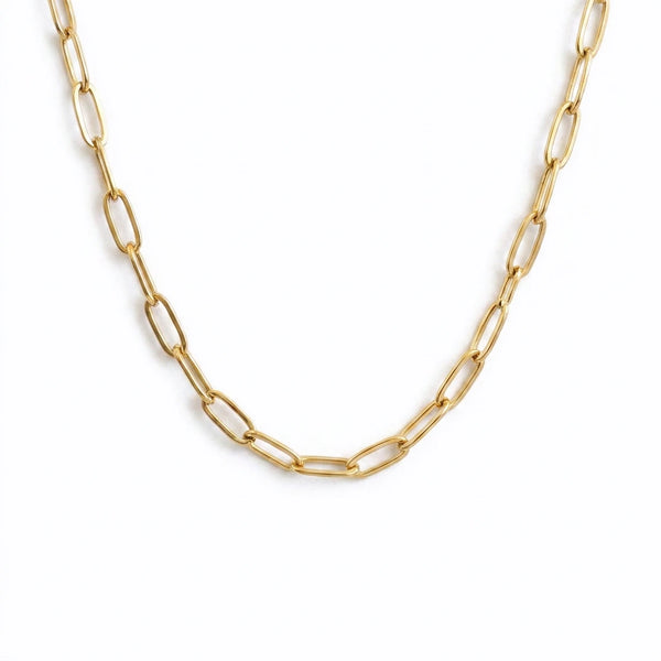 The Shuk Paperclip Chain necklace by Shukstack