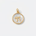 Chai Circle  Charm
