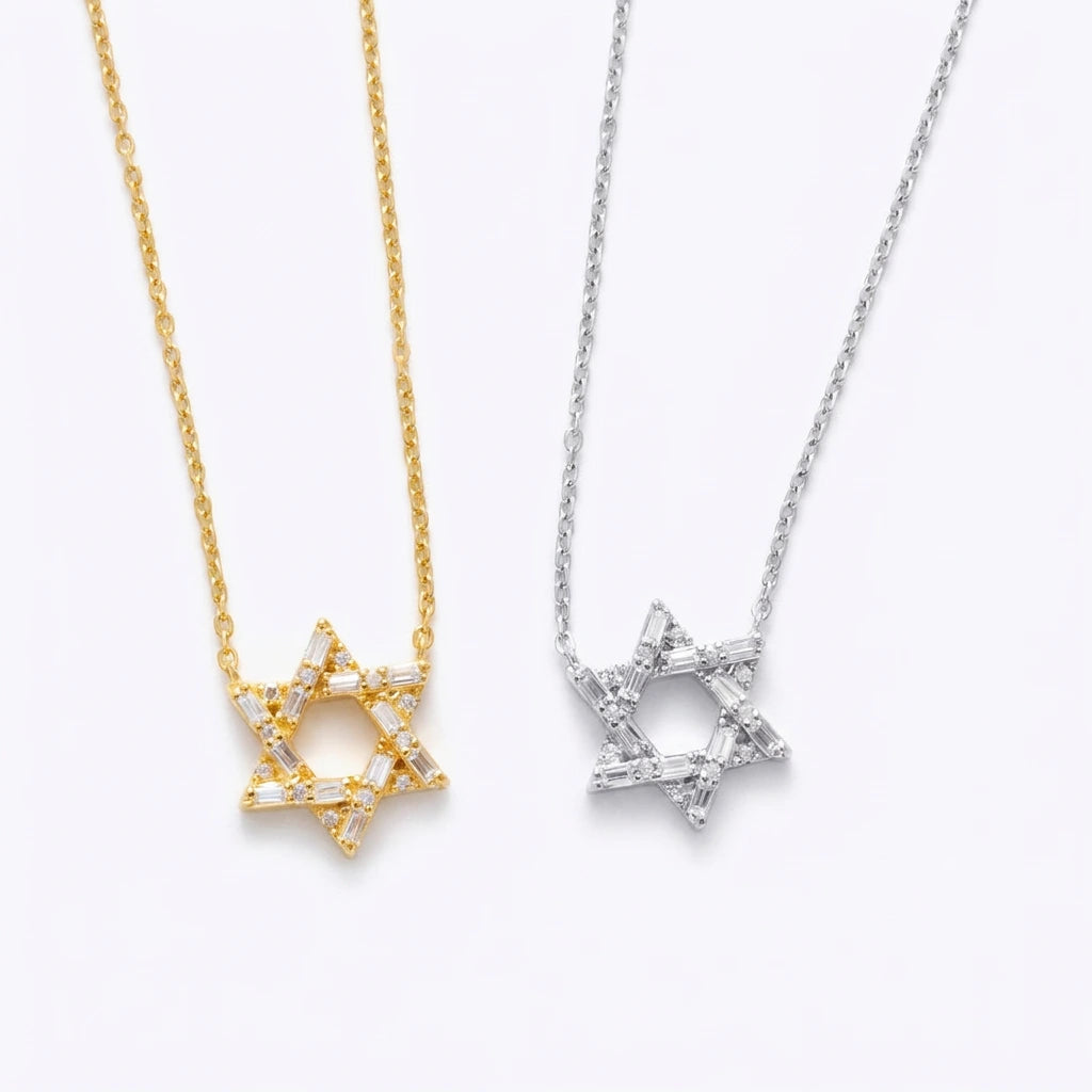 Magen David Diamond Necklace